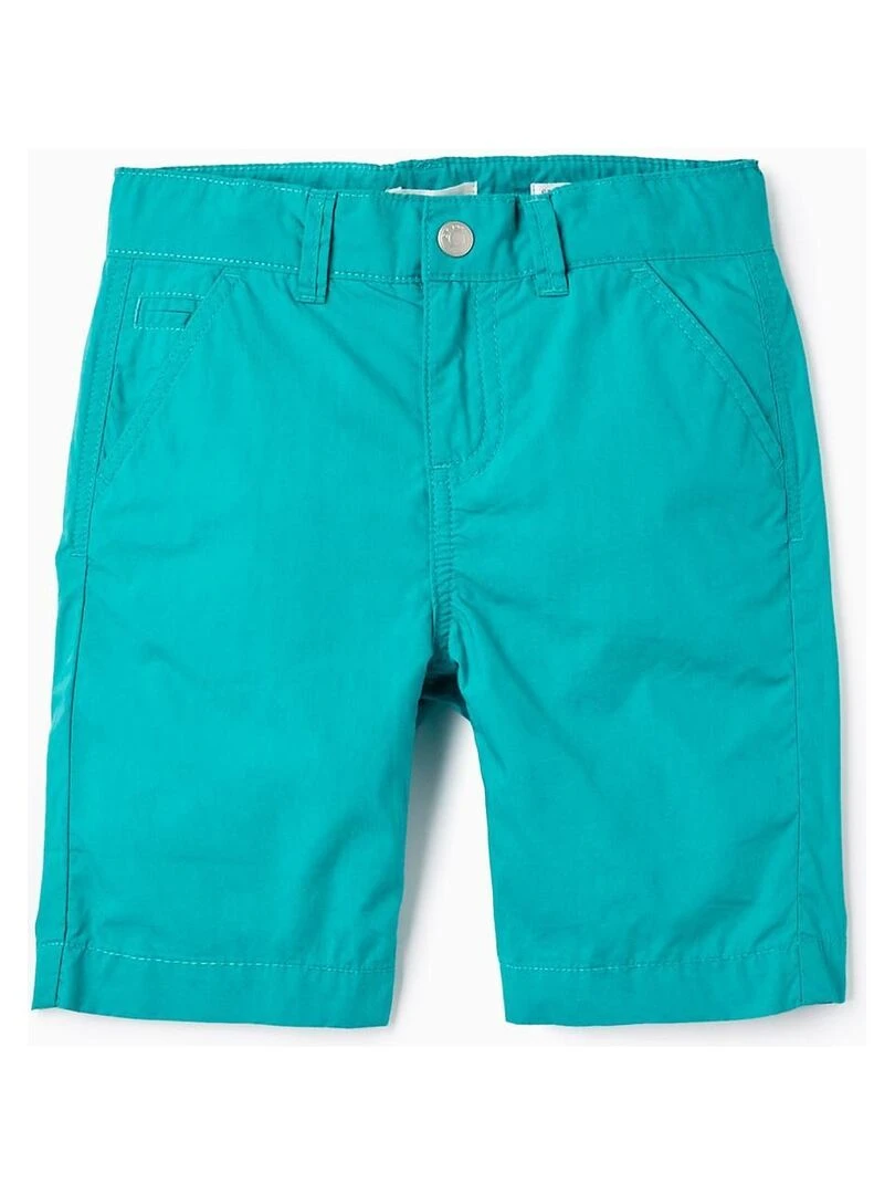 Short Chino En Coton Pour Garçon 'Midi' MATISSE Vert