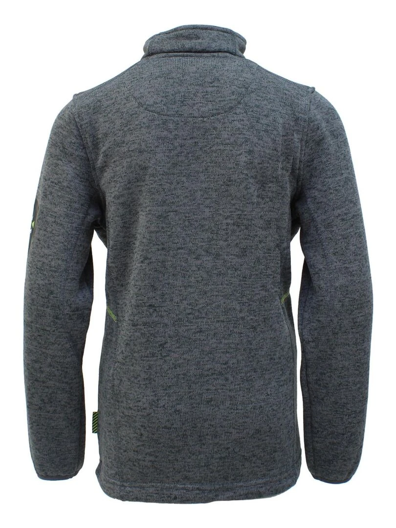 Sweat polaire garçon ECYPA Gris