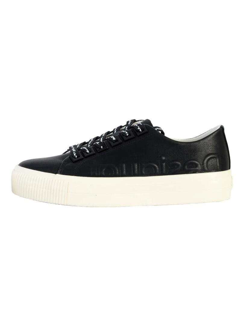 Basket à Lacets Desigual Street Half Logo Noir