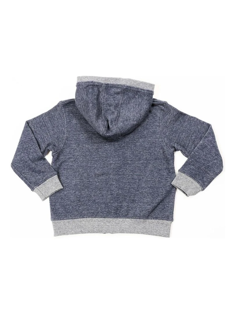 SWEAT ZIPPE WAFAA BOY   Bleu marine