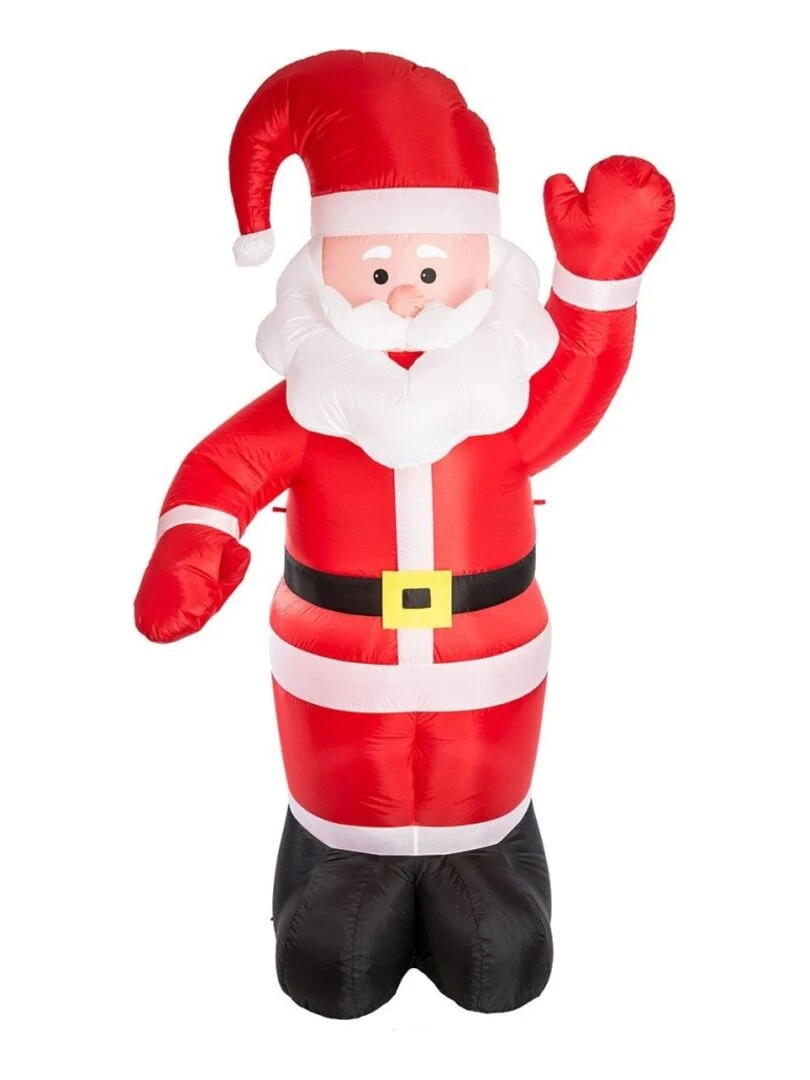 Père Noël gonflable 180 cm Rouge