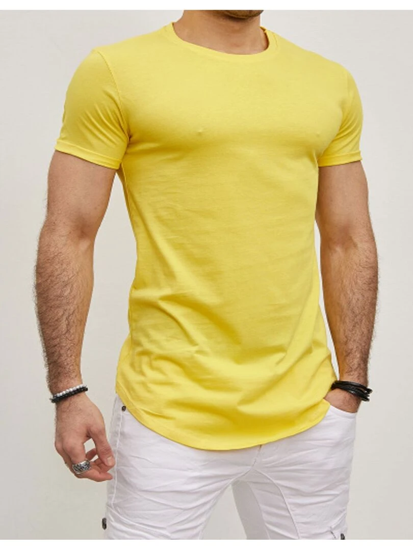 T Shirt Kebello   Jaune