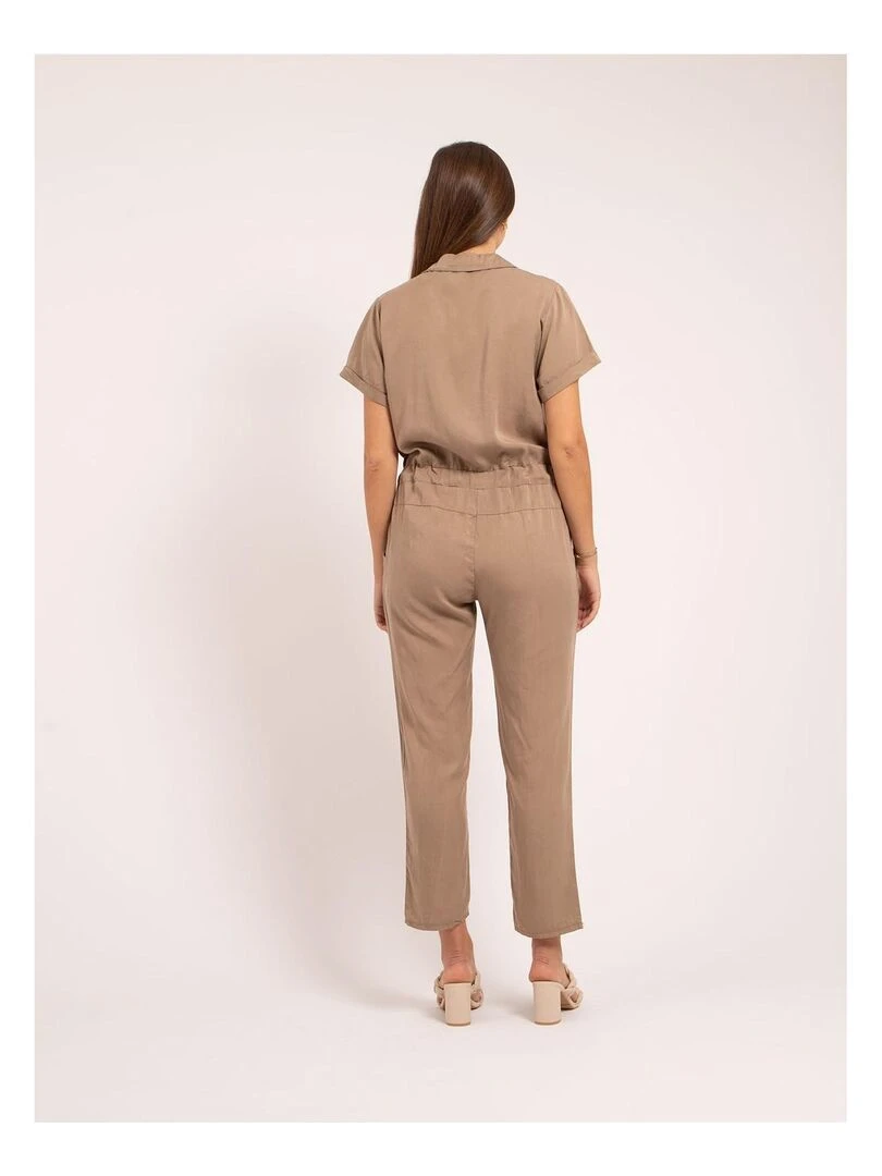 Combi pantalon tencel ENDY Beige