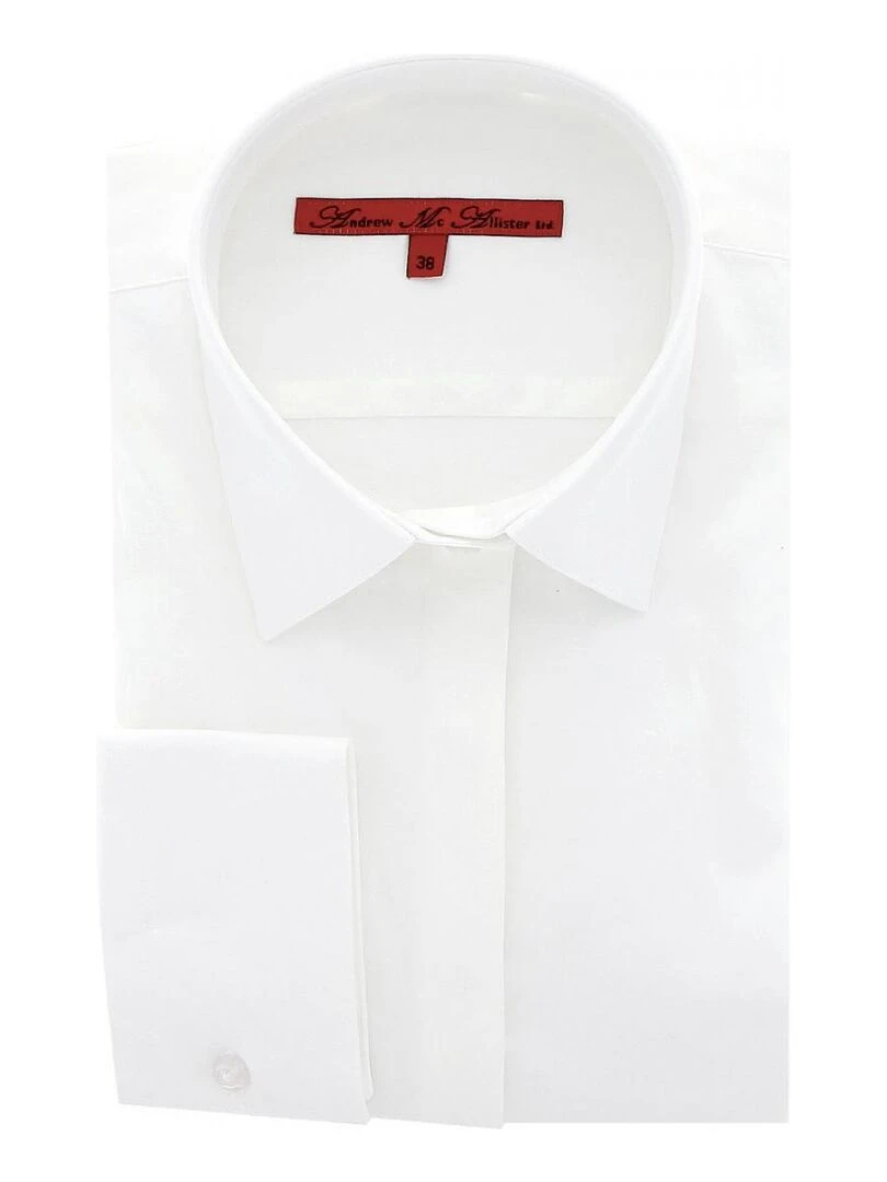 Chemise mousquetaire MARGARET Blanc