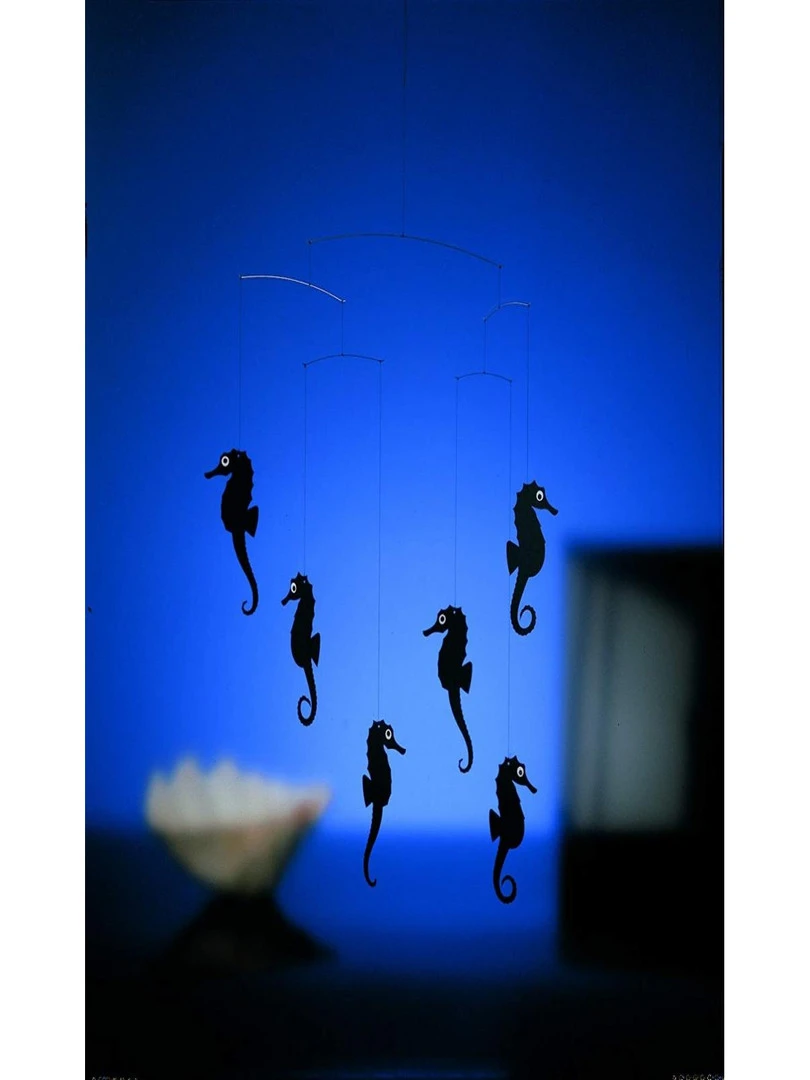 'flensted Mobiles' Hippocampes Noir Noir
