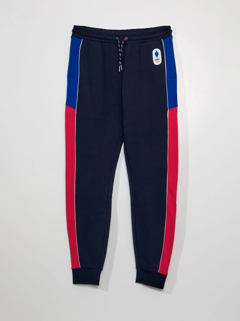 Jogging en molleton Equipe de France Olympique Bleu