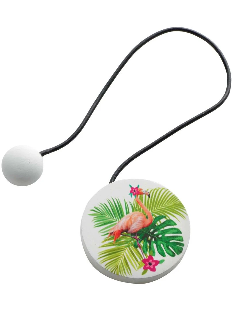 1 Embrasse aimantee Flamingotic Blanc