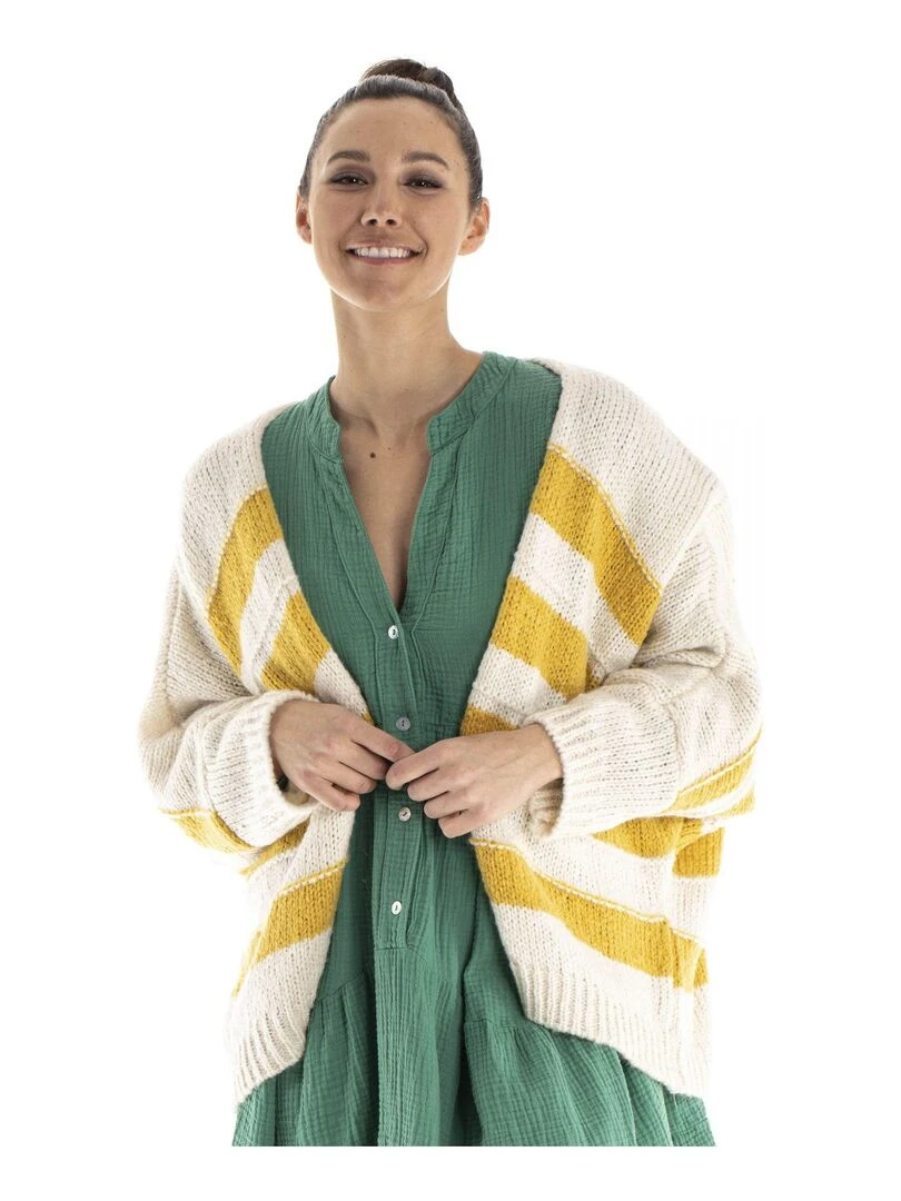 Gilet  PARK   Gérard Pasquier   Jaune