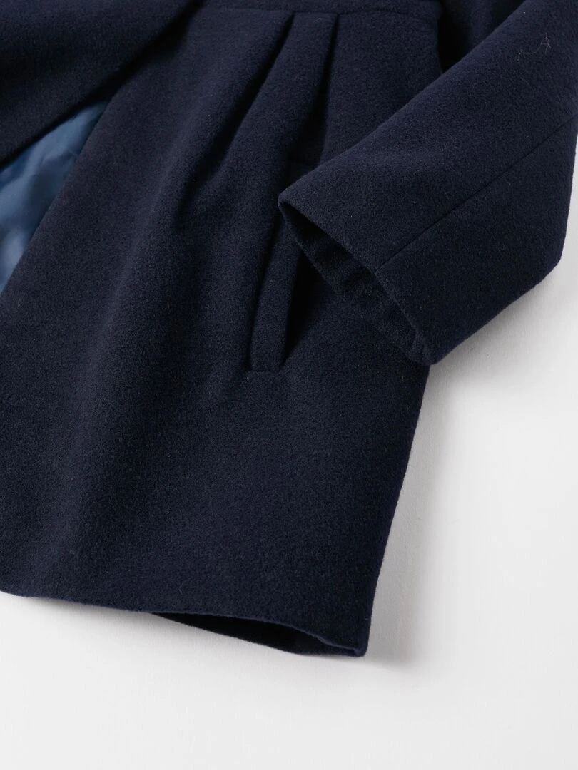 Manteau pour Fille  NOËL   Bleu foncé