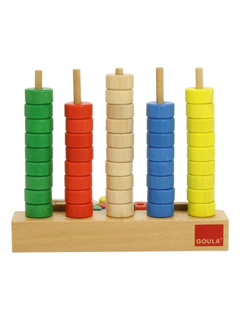 Boulier en bois : Abaque vertical N/A
