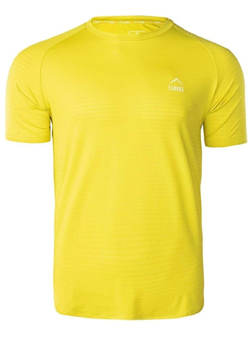 Elbrus T shirt JARI Jaune foncé