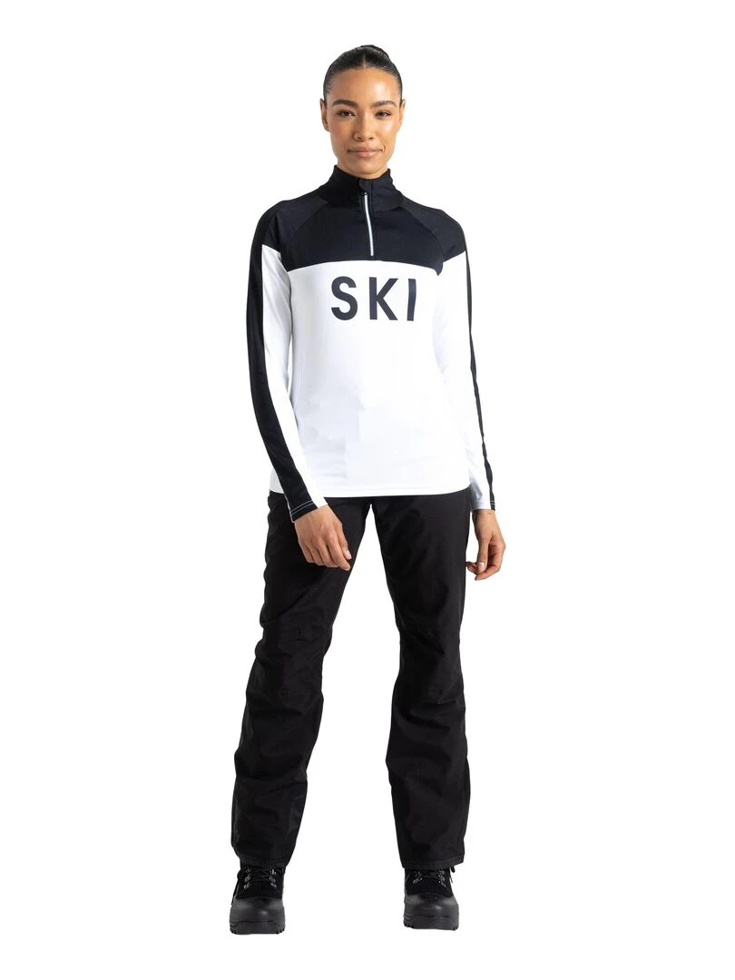 Dare 2B   Haut de sport POWDER   Blanc Noir