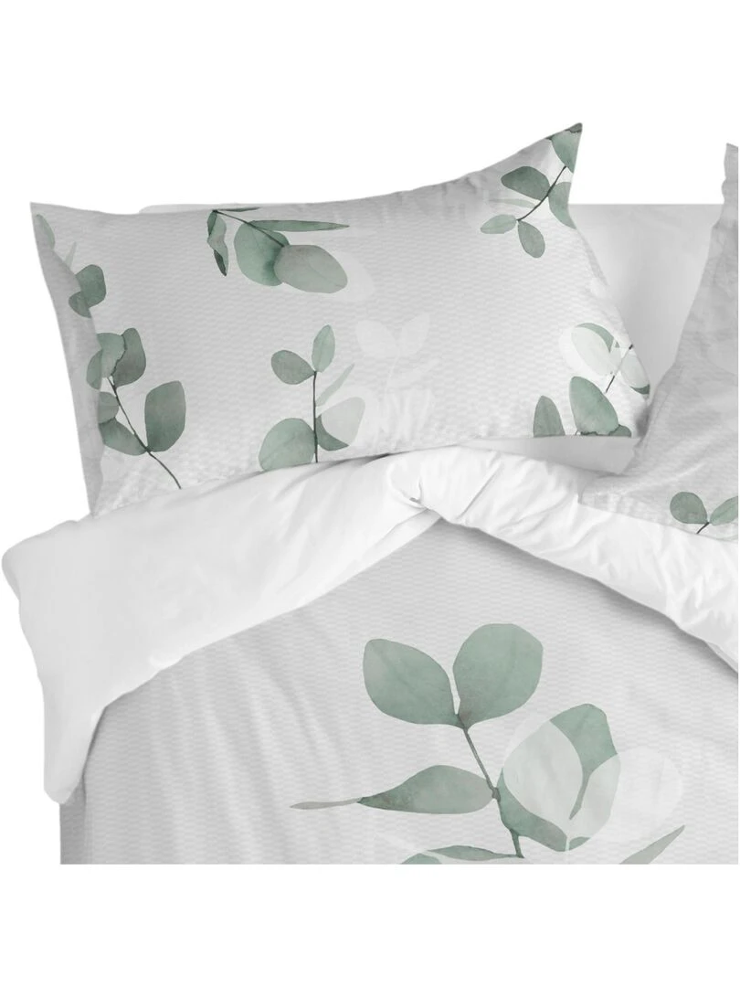 Taie d'oreiller Corymbia "Happyfriday"   Blanc