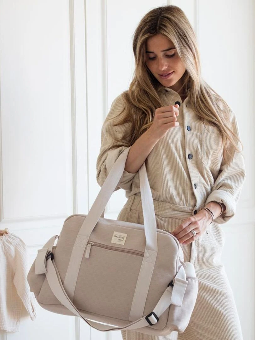 Sac à langer Eco Mum Apricot Rose