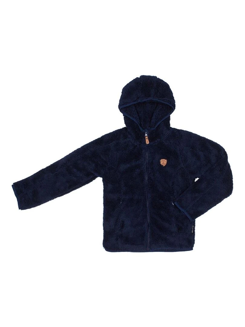 Blouson polaire fille GALANE PEAK MOUNTAIN Bleu marine