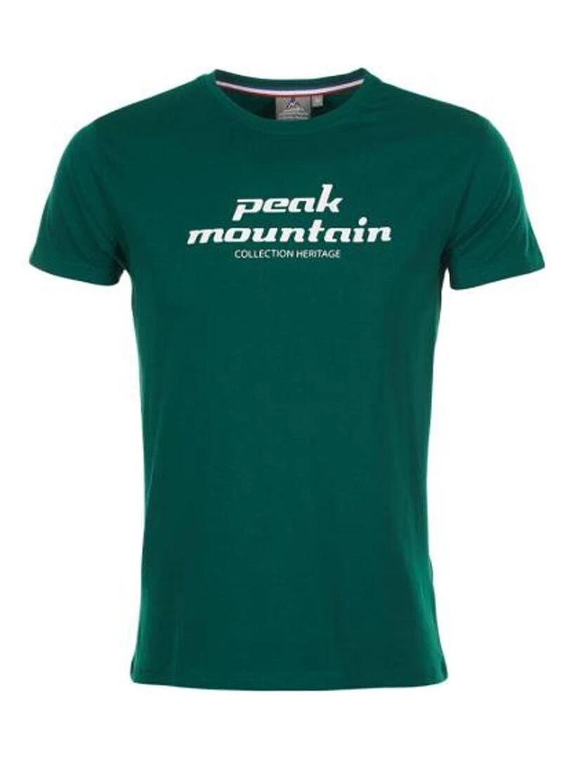 T shirt manches courtes homme COSMO PEAK MOUNTAIN Vert