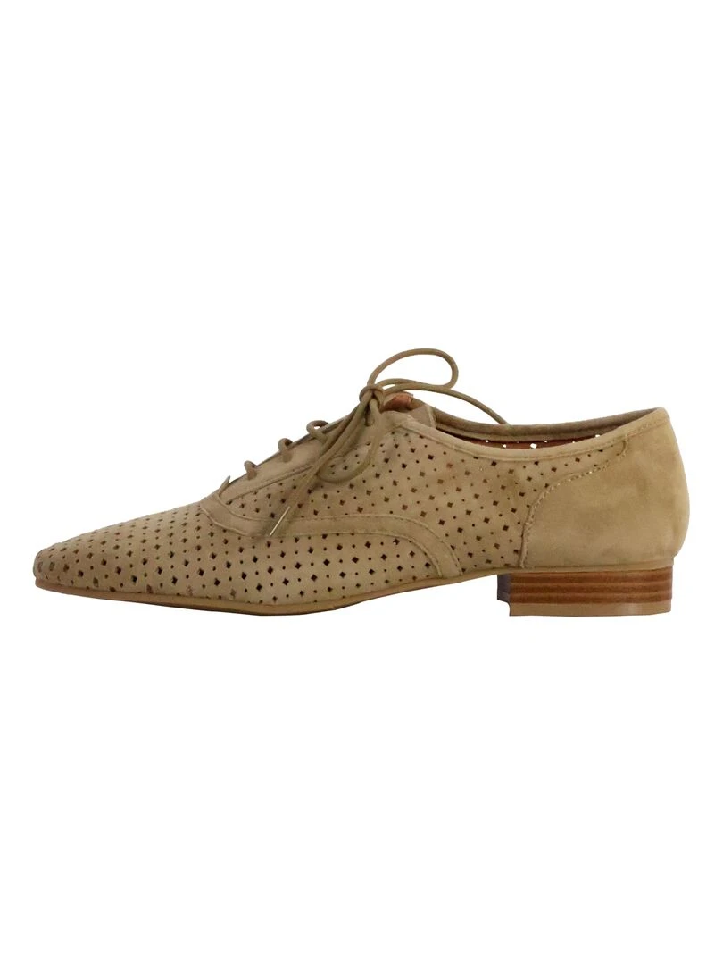 Derbie Basse Cuir Emilie Karston Joahn Beige