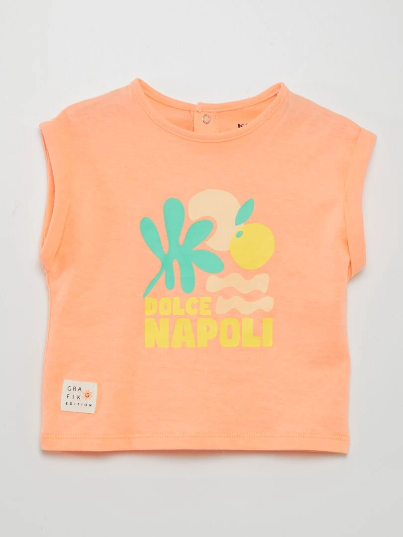 T shirt imprimé   Grafik Edition   Pêche