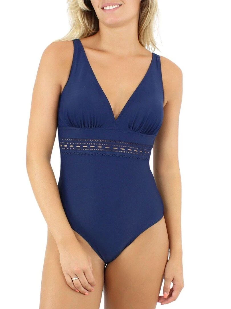 Maillot de bain 1 pièce sans armatures Darling Bleu