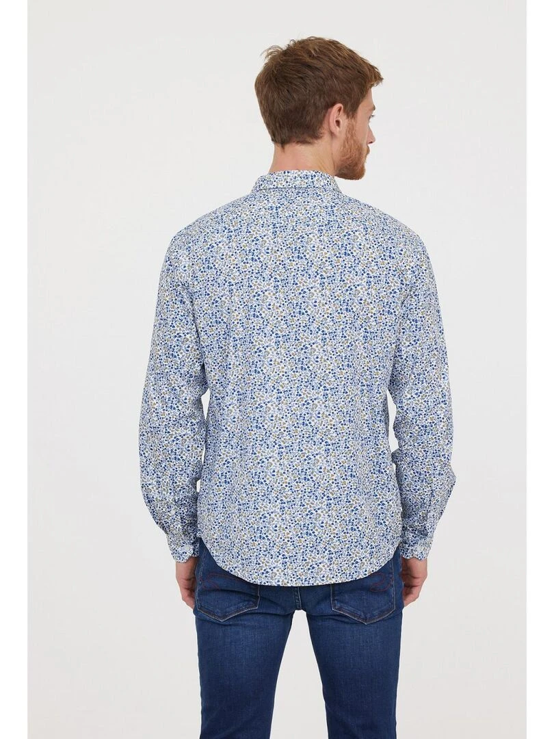 Lee Cooper   Chemise manches longues coton regular DIOLI   Blanc