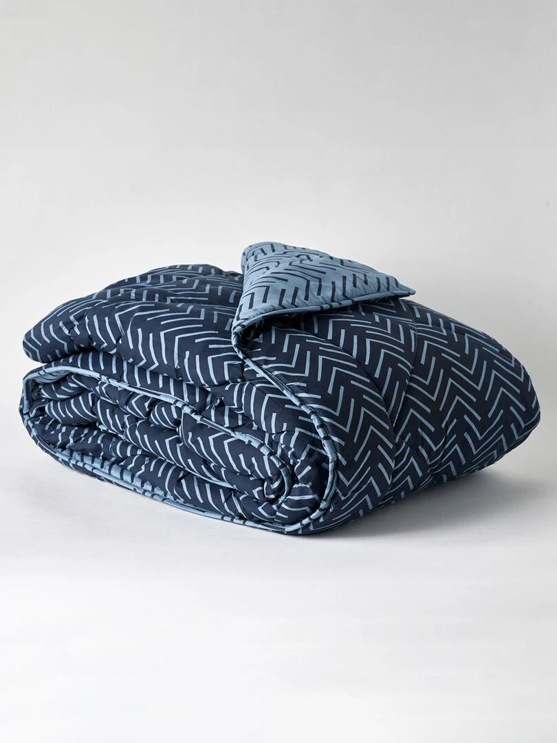 Couette imprimée Bleu