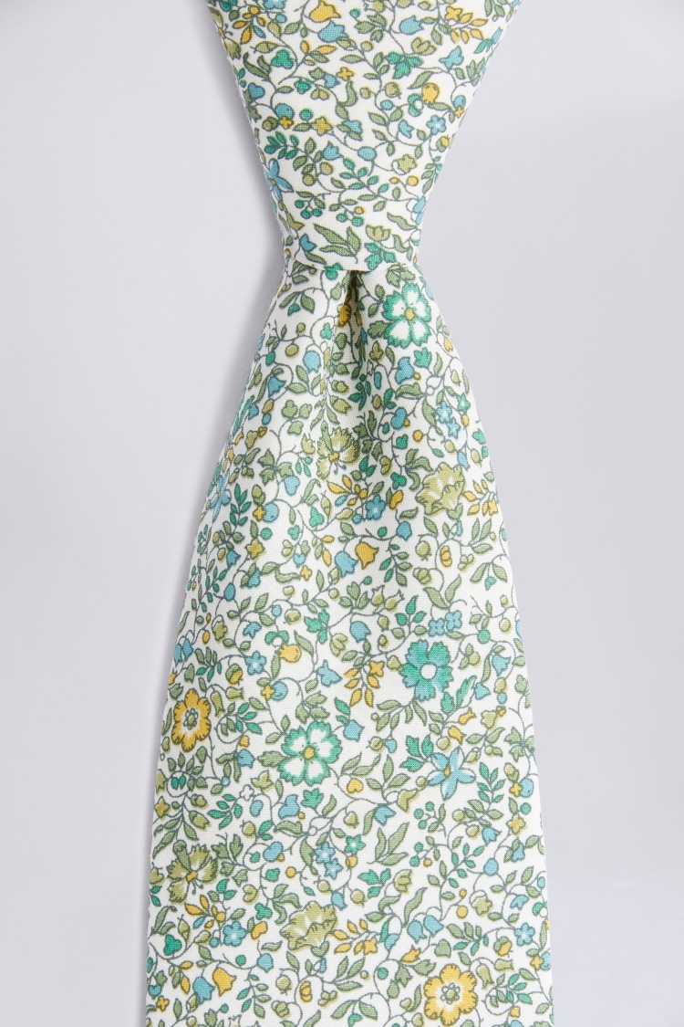Sage Berry Pocket Square Made with Liberty Fabric    Buy Online at Moss