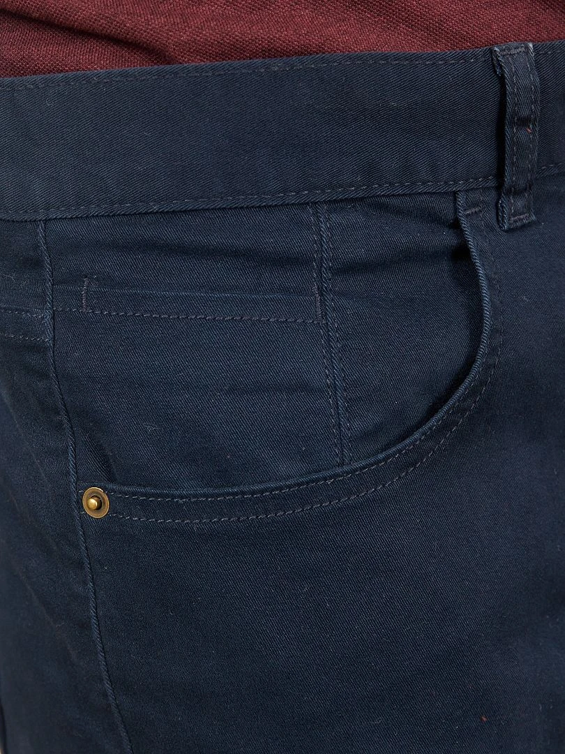 Pantalon slim L38 + de 2m   Bleu marine