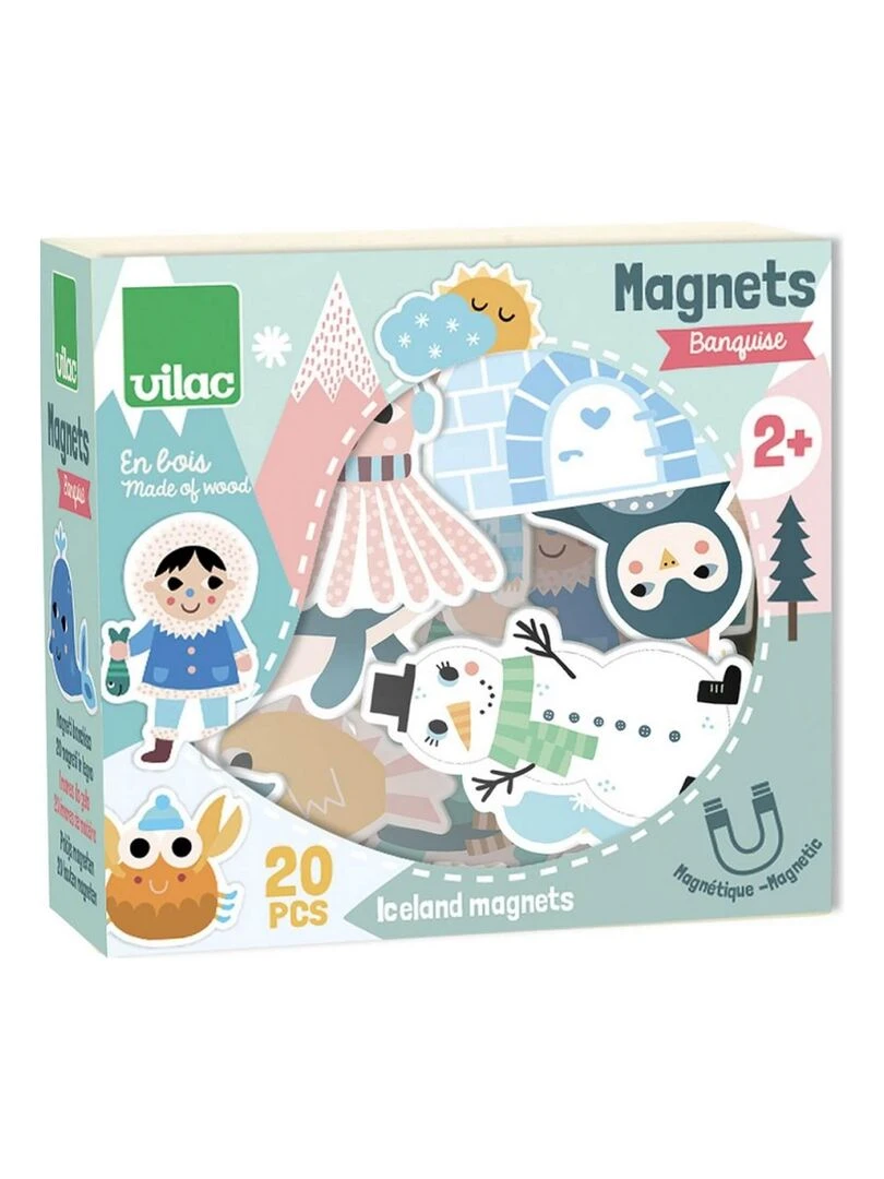 Magnets Iceland illustrés par Michelle Carlslund N/A