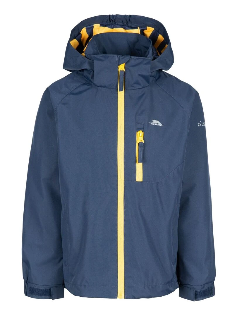 Trespass Veste imperméable OVERWHELM Bleu marine