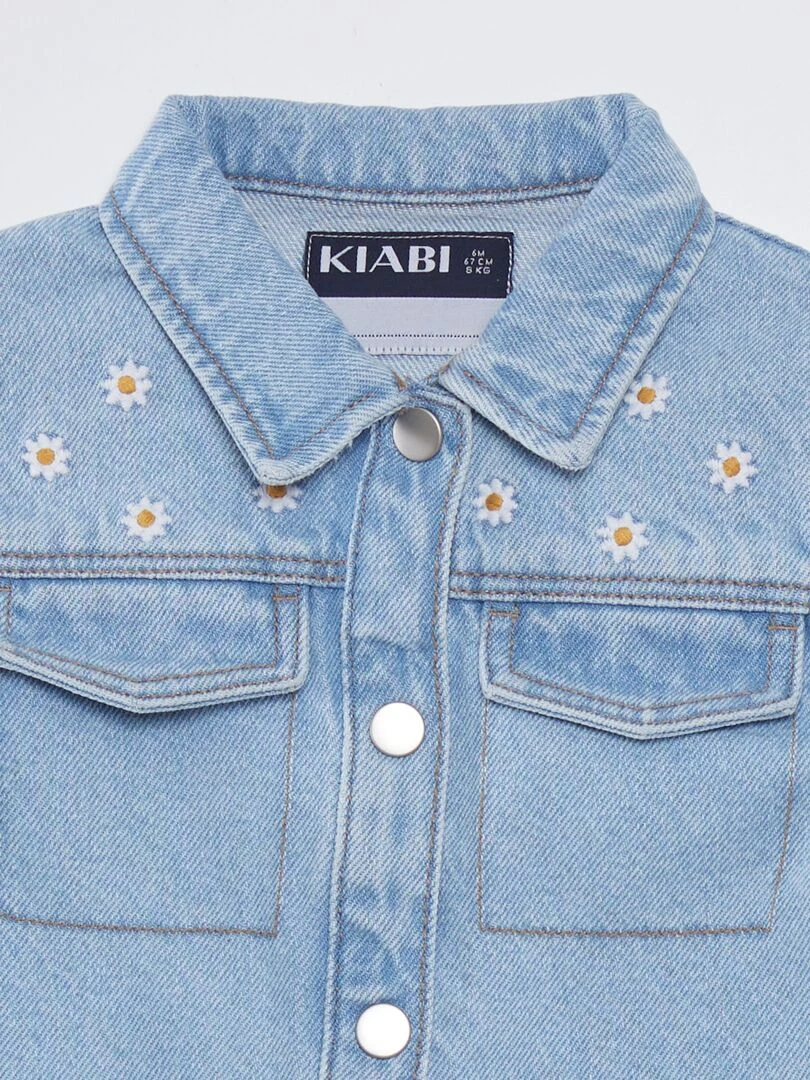 Veste en jean BLEU