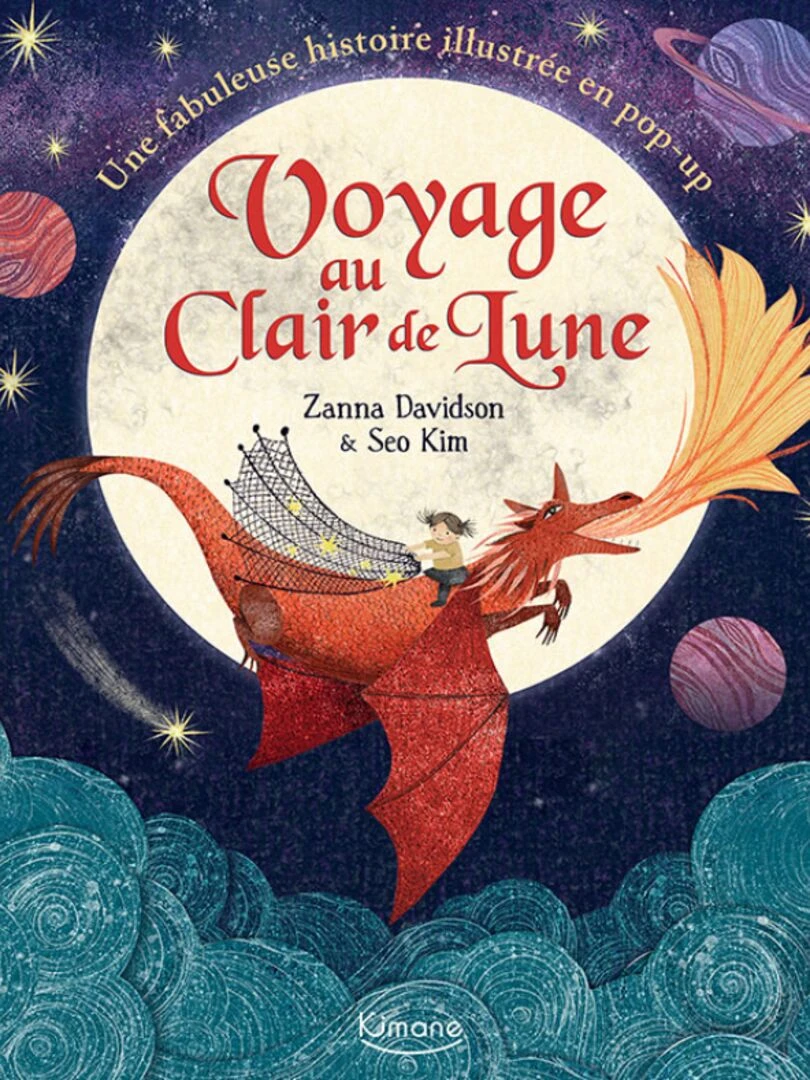 Livre pop up Voyage au clair de la lune N/A