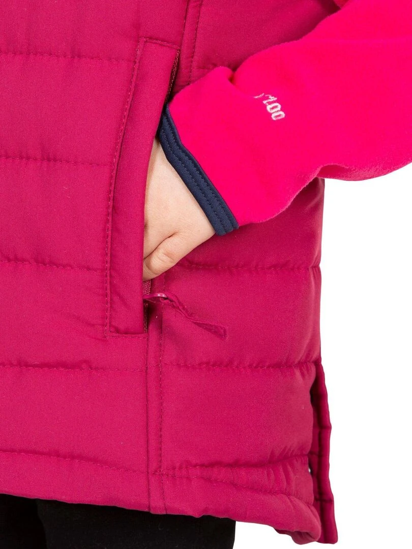 Trespass   Doudoune sans manches JADDA   Rouge pourpre
