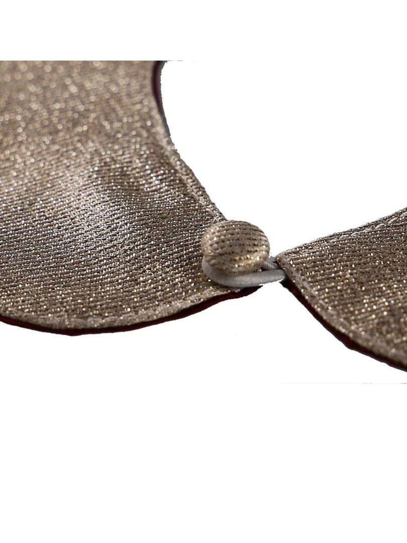 Col claudine réversible lurex   Noukie's   Gris