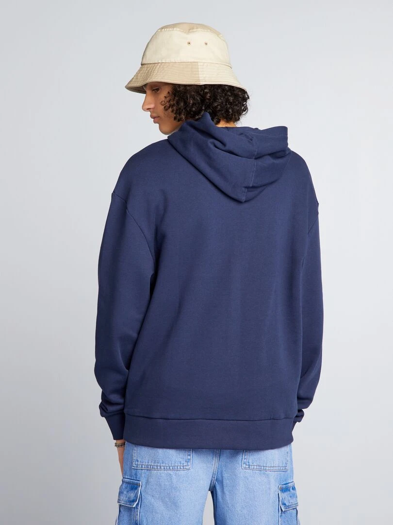 Sweat à capuche imprimé   Noir