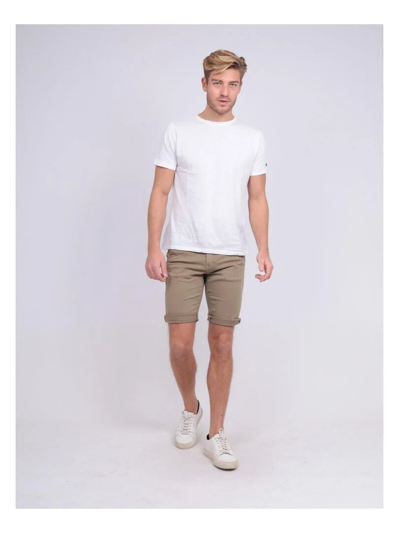 Bermuda chino BAVOLTA   Marron