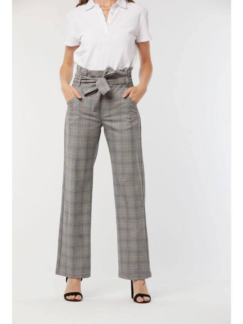 Lee Cooper   Pantalon polyester flair GINA   Gris