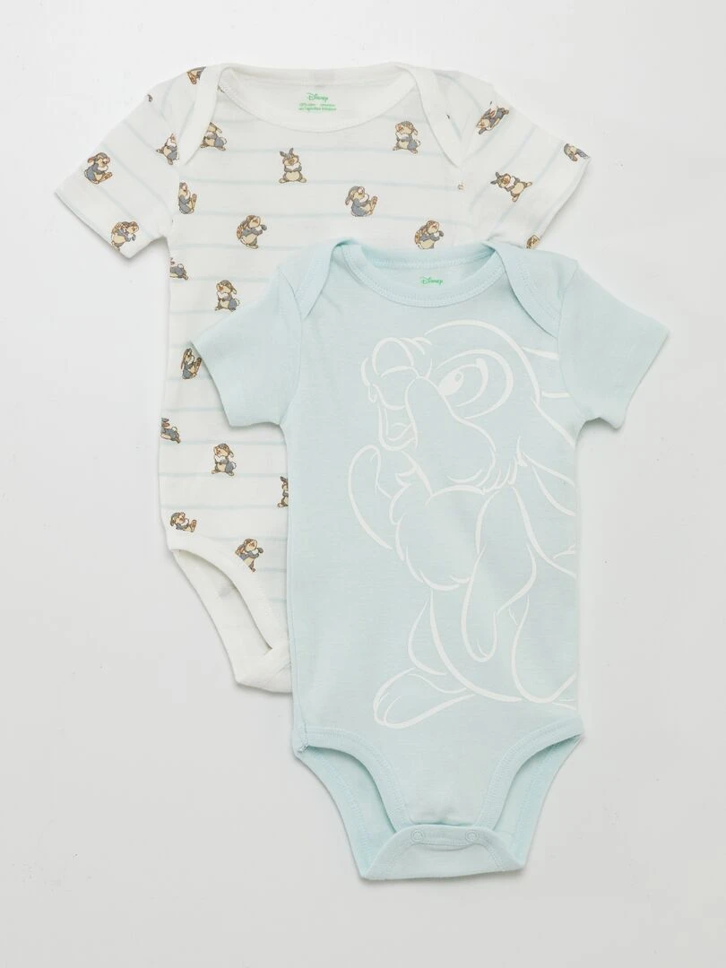 Lot de 2 bodies 'Disney' Bleu/blanc