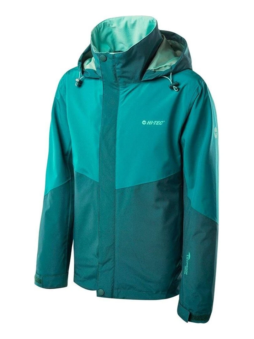 Hi Tec   Veste imperméable ORATI   Bleu fluo