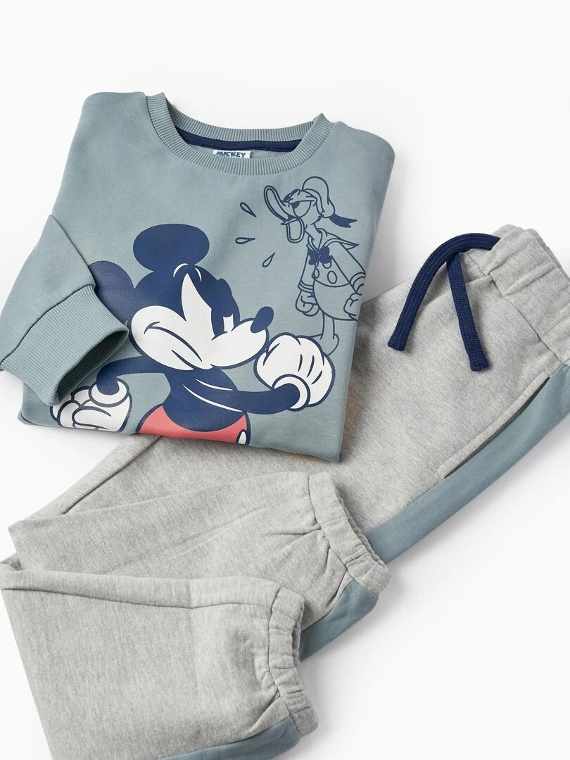 Sweat + Pantalon de sport pour Garçon 'Mickey & Donald'  MICKEY   Bleu