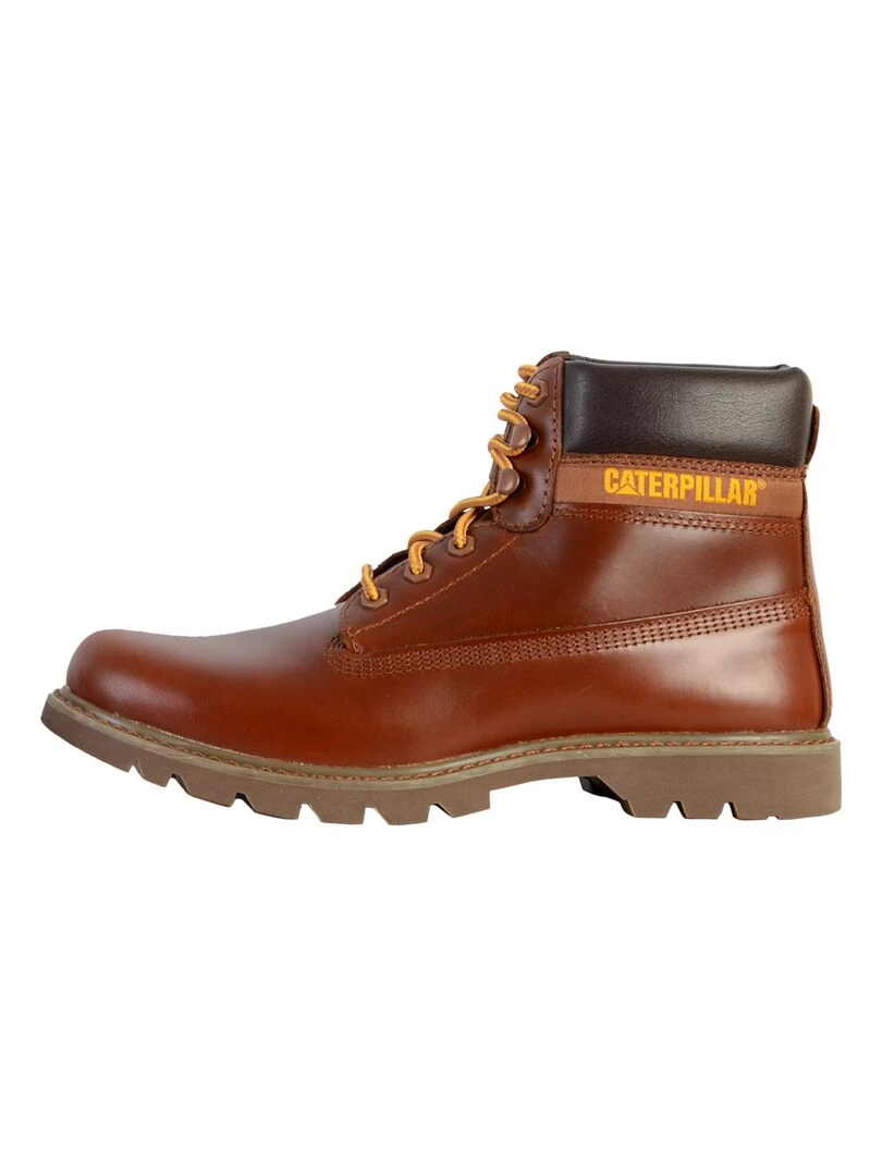Basket Cuir Caterpillar Colorado 2.0 Marron