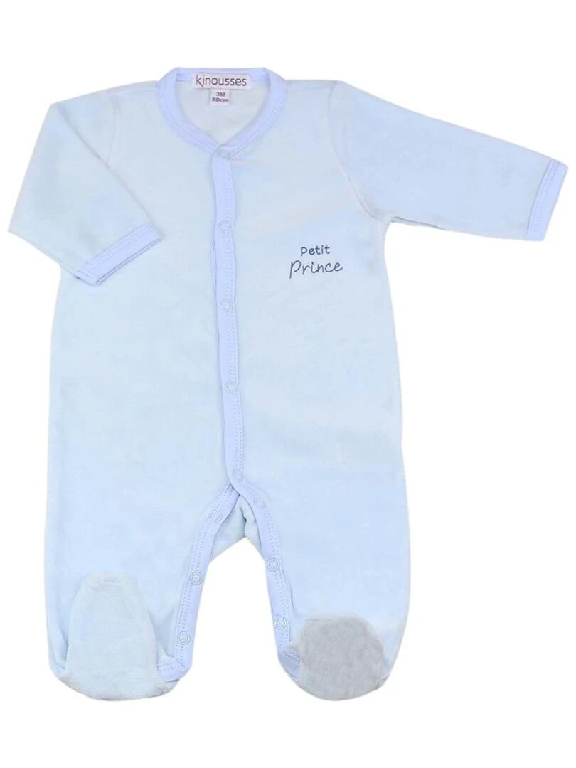 Pyjama naissance modèle Petit prince Bleu