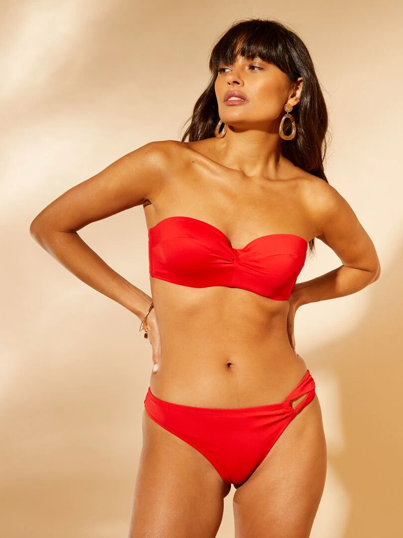 Culotte de bain brésilienne rouge