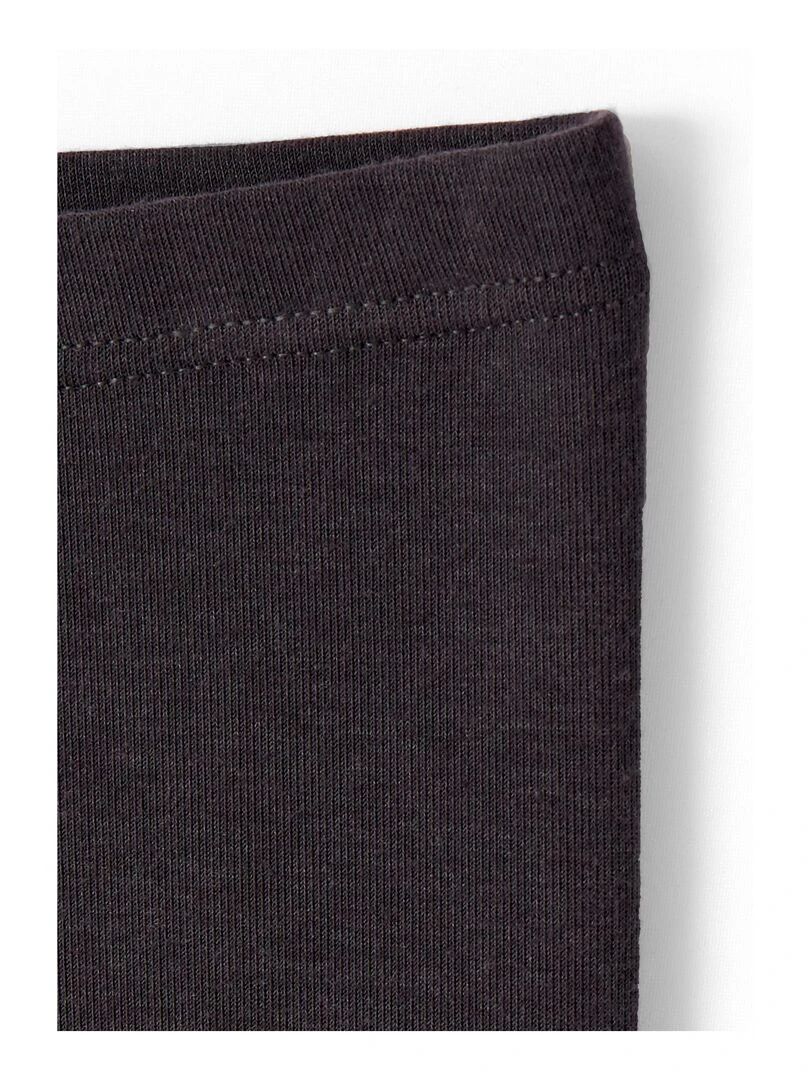 Caleçon fine côte mixte Thermolactyl Sensitive Damart Gris foncé