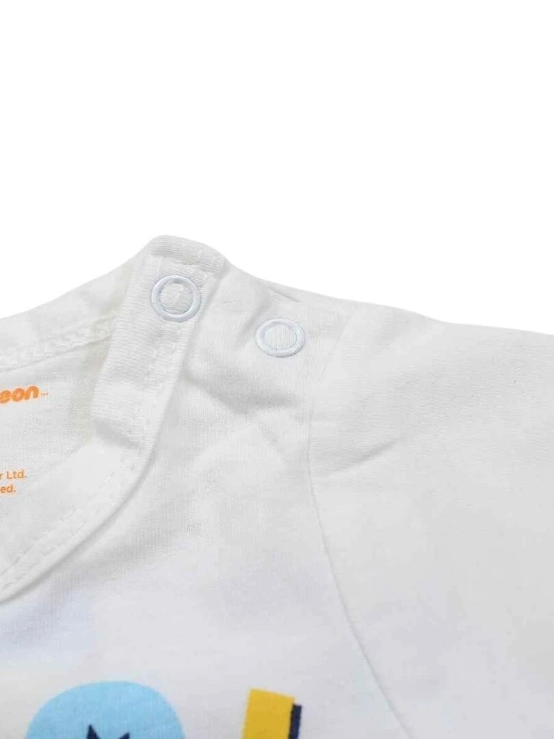 La Pat' Patrouille   Combishort bébé garçon imprimé La Pat' Patrouille en coton   Bleu