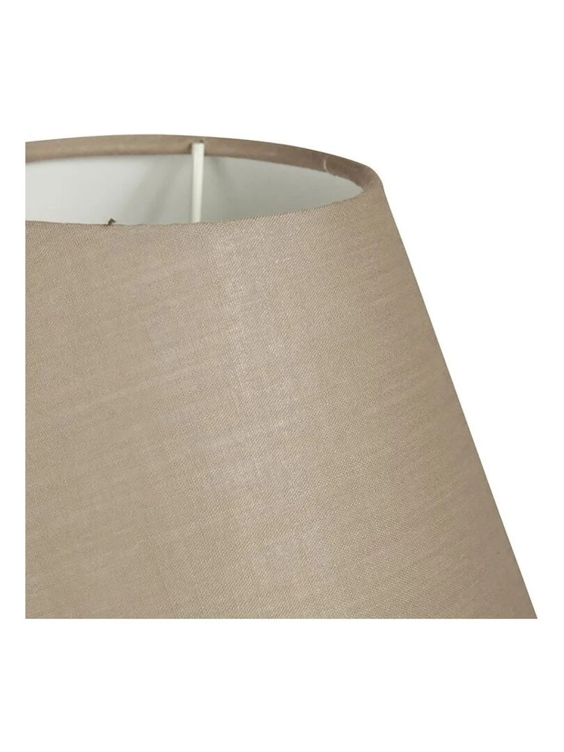 Lampe charme bois taupe   Beige