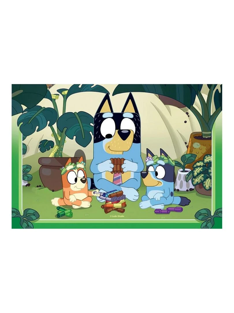 Puzzles 2x24 p c est parti avec bluey ! N/A