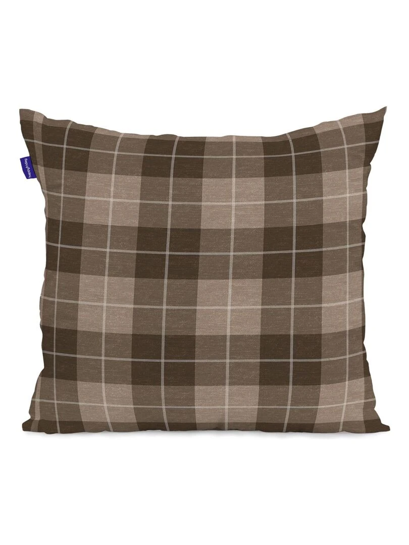 Housse de coussin Mystical winter "Happyfriday" Blanc