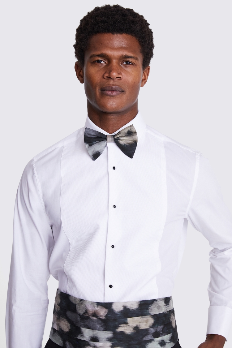 Midnight Macro Floral Oversized Bow Tie Made with Liberty Fabric Buy Online at Moss