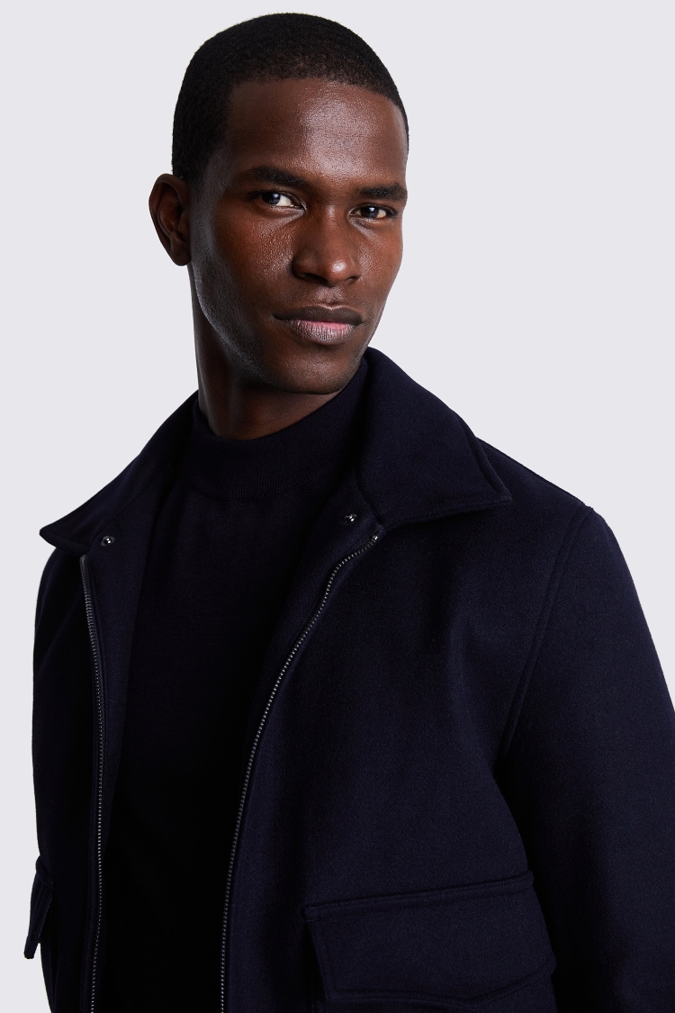 Chestnut Wool Cashmere Blend Overcoat   Buy Online at Moss