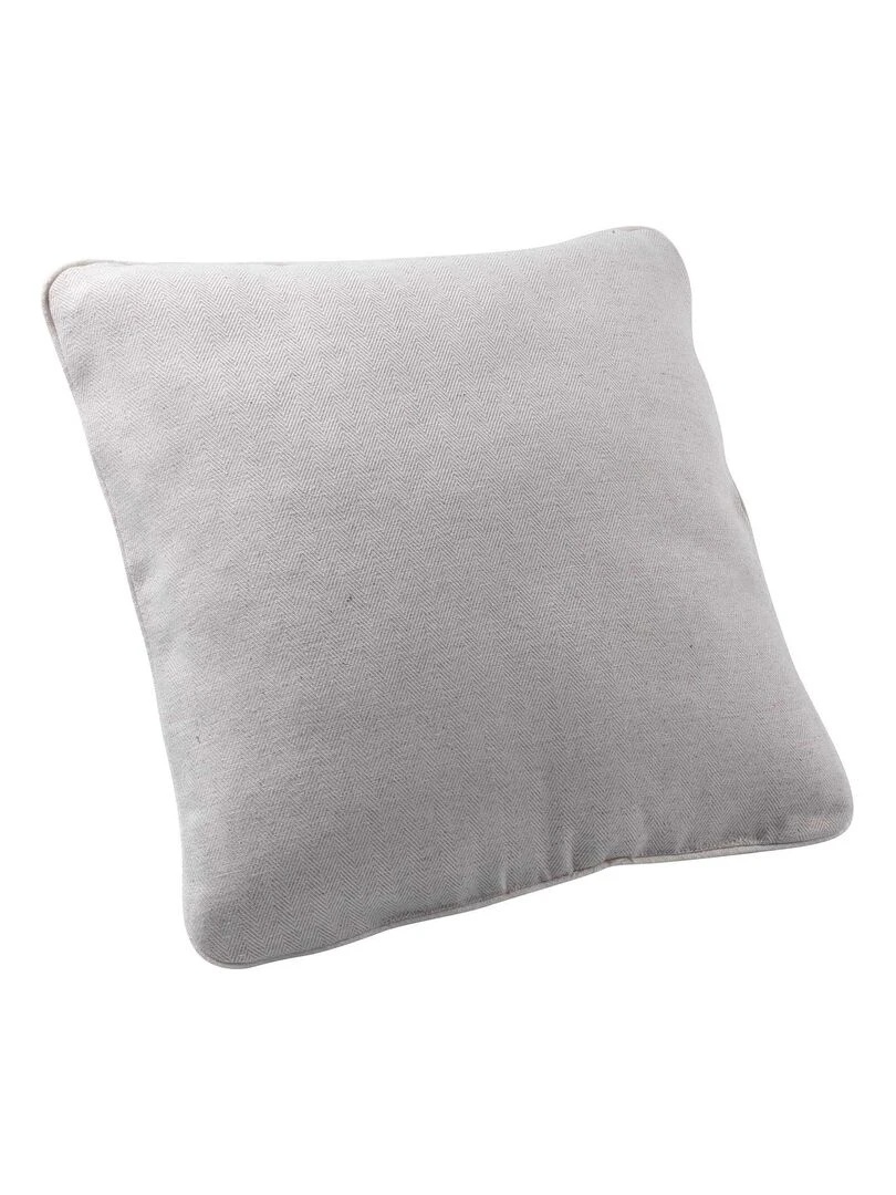 Coussin d'ameublement à chevrons Beige